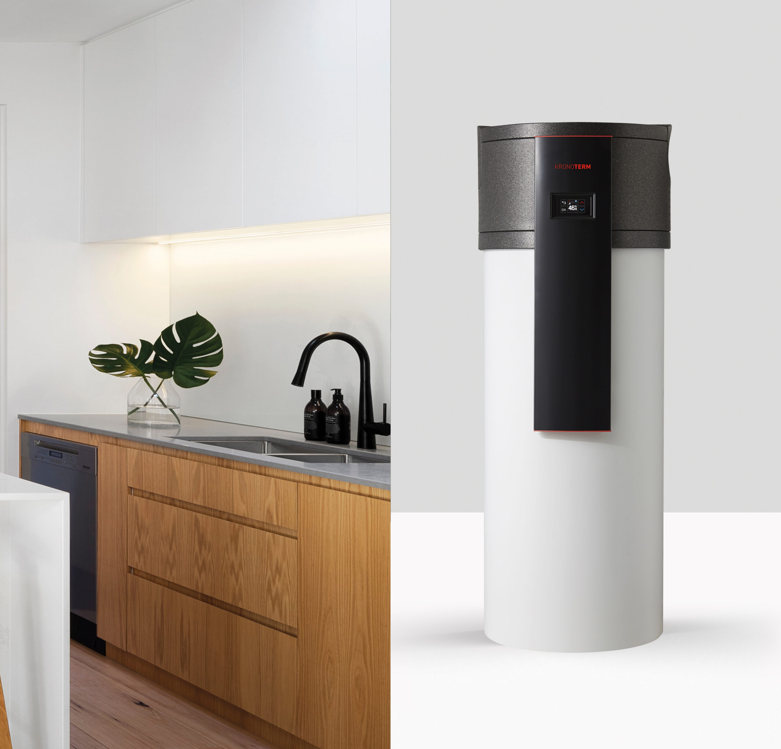 SEGREVANJE SANITARNE VODE V KUHINJI IN DRUGIH PROSTORIH