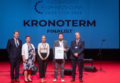 KRONOTERM MED FINALISTI ZA INŽENIRSKO-RAZVOJNO EKIPO LETA 