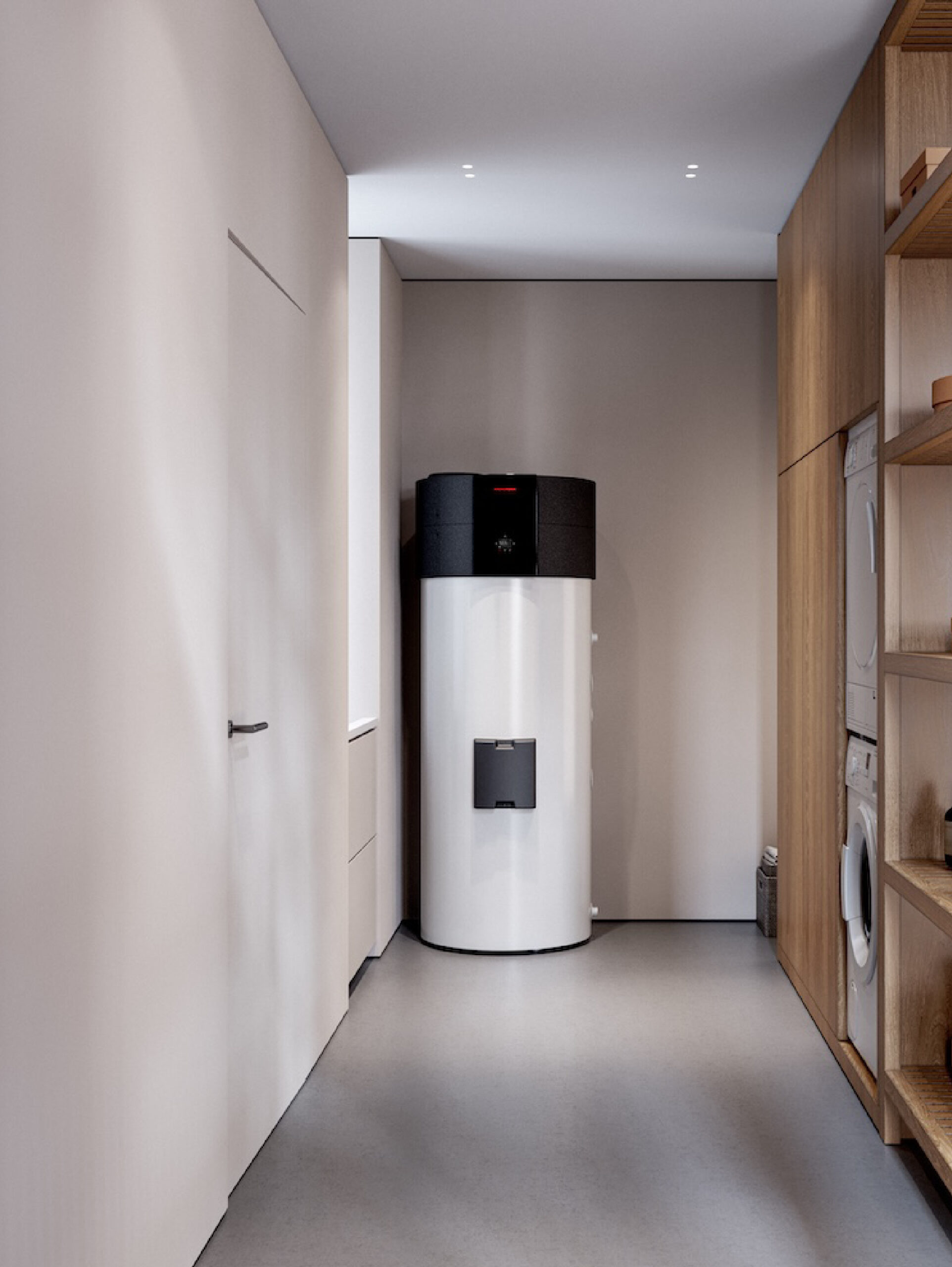 Kako velik naj bo hranilnik tople vode?