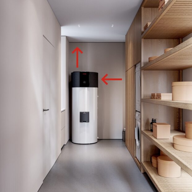 Pametna postavitev, ki prihrani prostor 